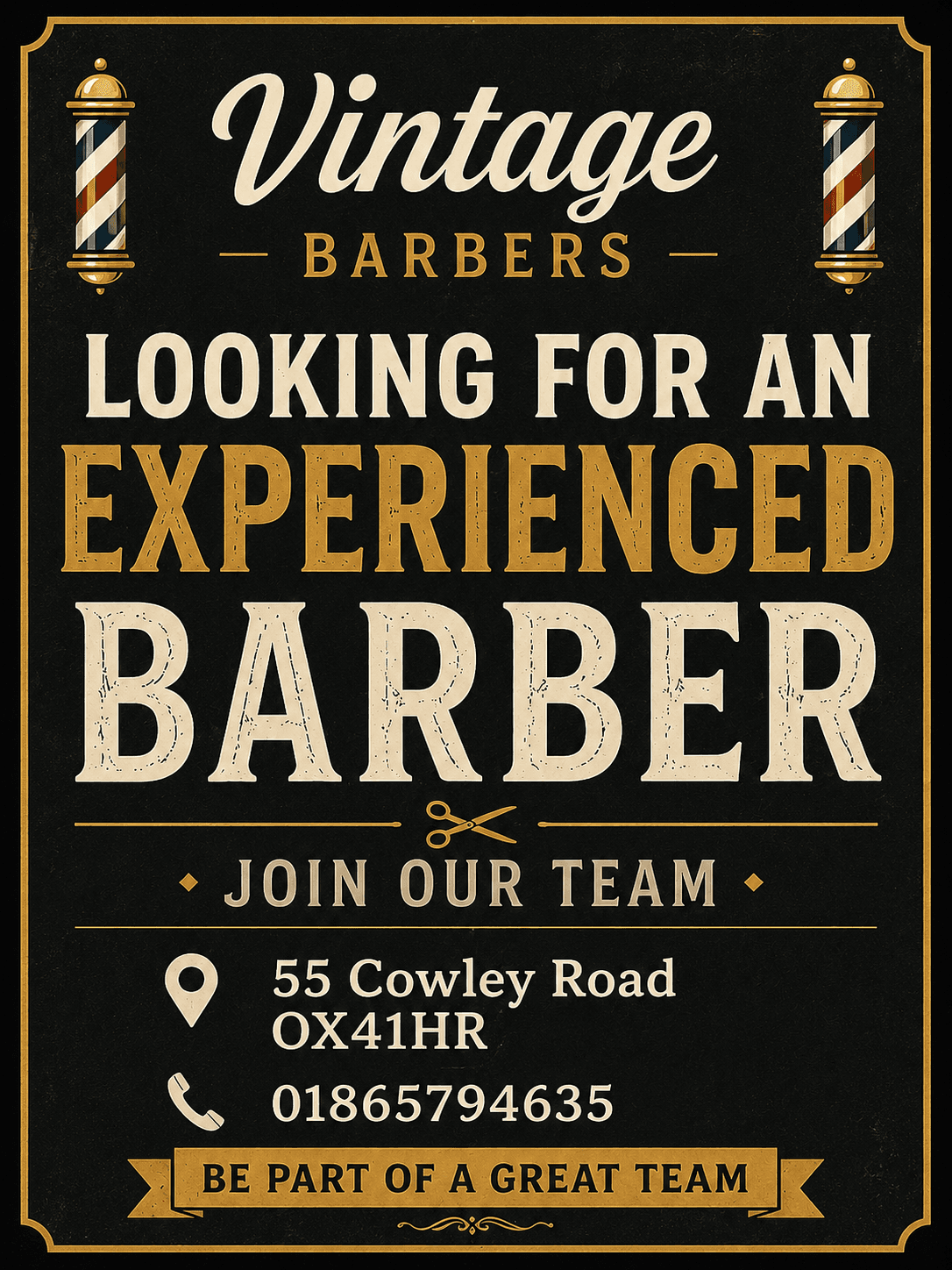 Vintage Barbers 55 LTD