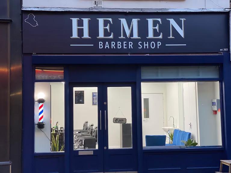 Hemen barber shop