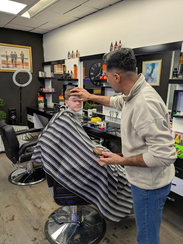 Made 2 fade traditional Turkish barbers