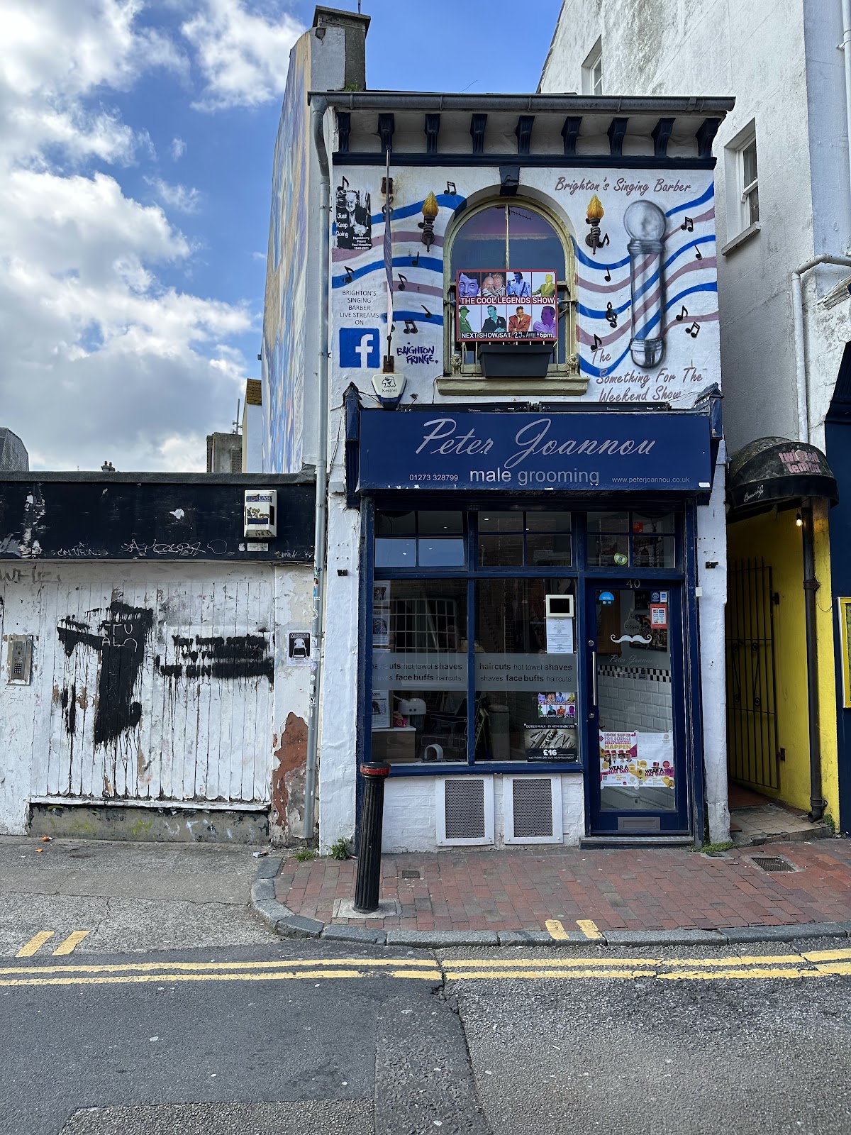 Peter Joannou Brighton Barber Shop, Grooming and Tricopigmentation