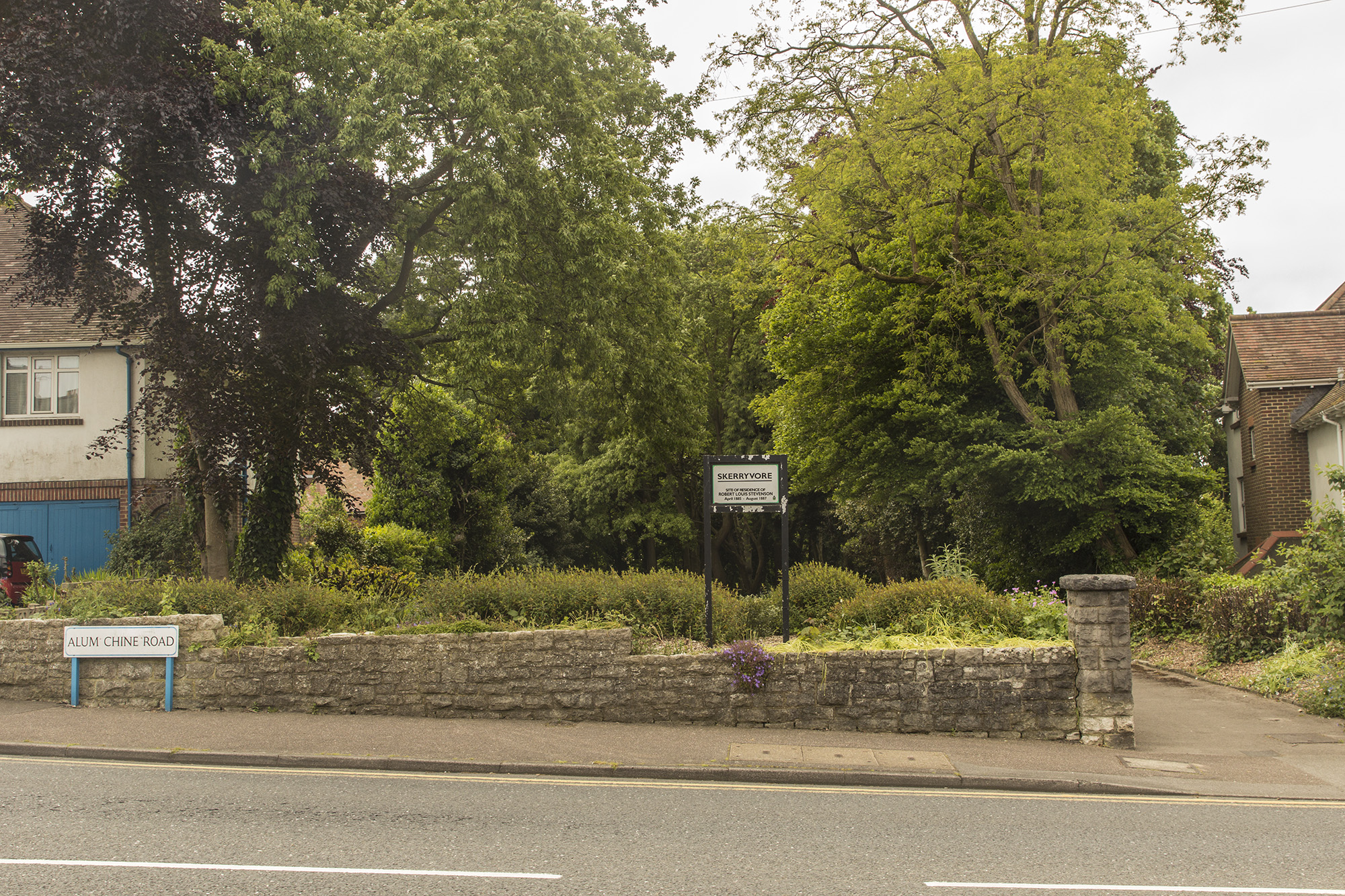 Skerryvore Garden - home of RL Stevenson