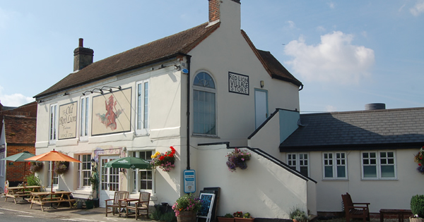 The Old Red Lion pub and village shop